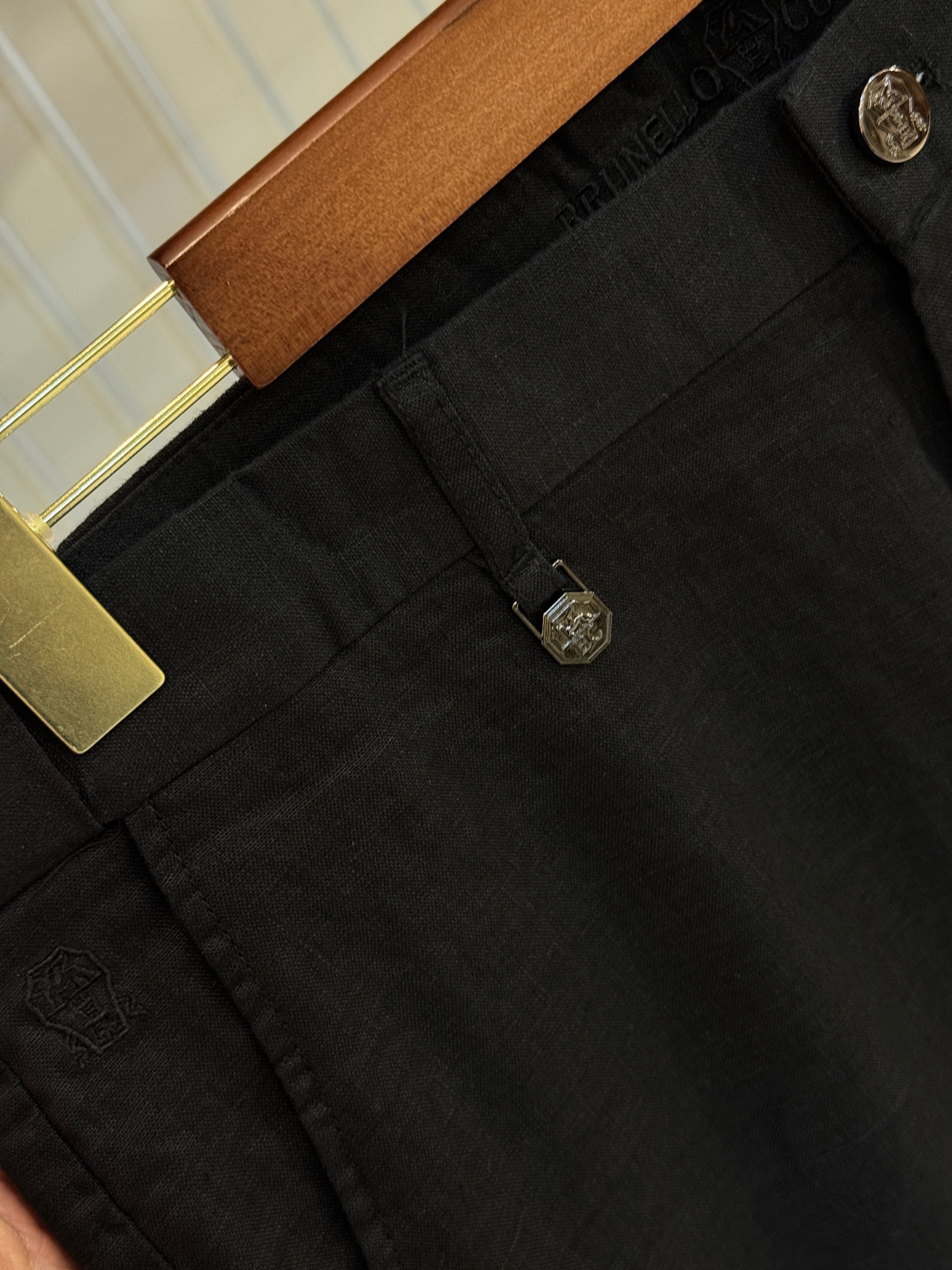 Brunello Cucinelli İthal Keten Pantolon