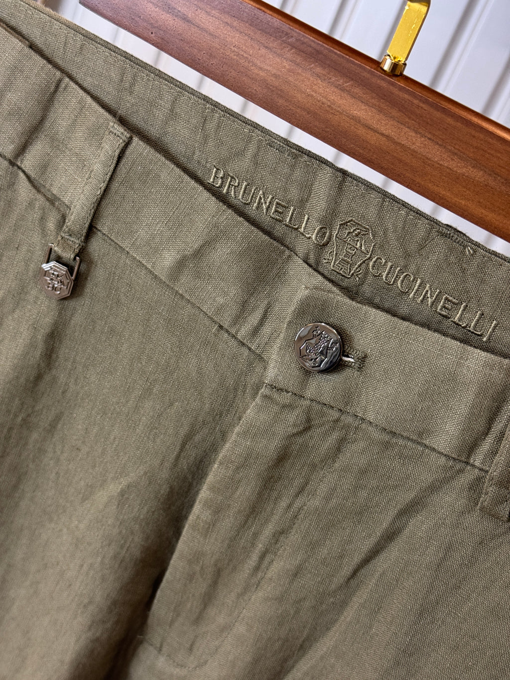 Brunello Cucinelli İthal Keten Pantolon