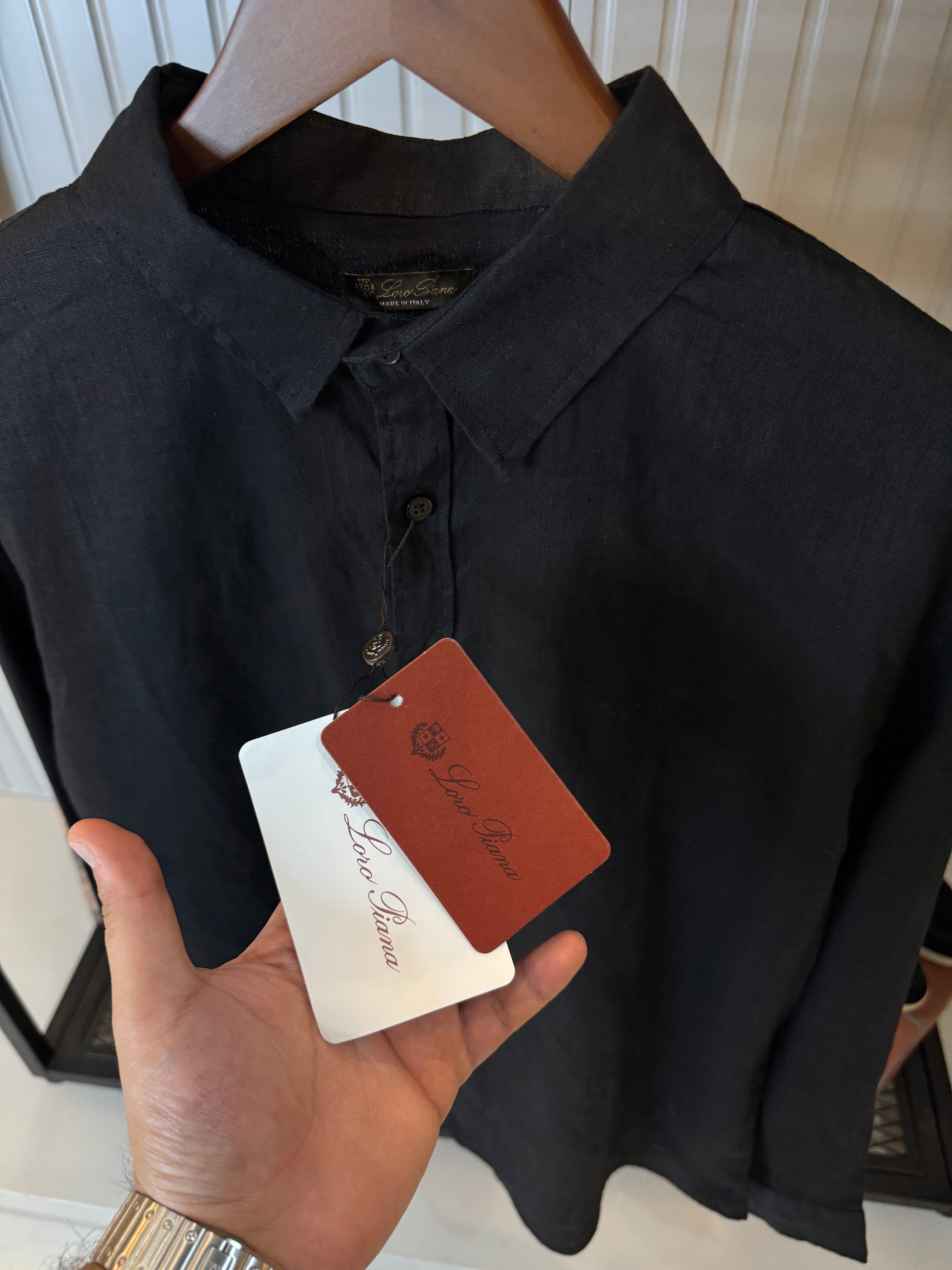 Loro Piana İthal Keten Gömlek