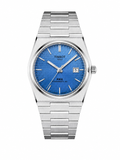 Tissot Prx Powermatic Silver Cordon Blue Dial