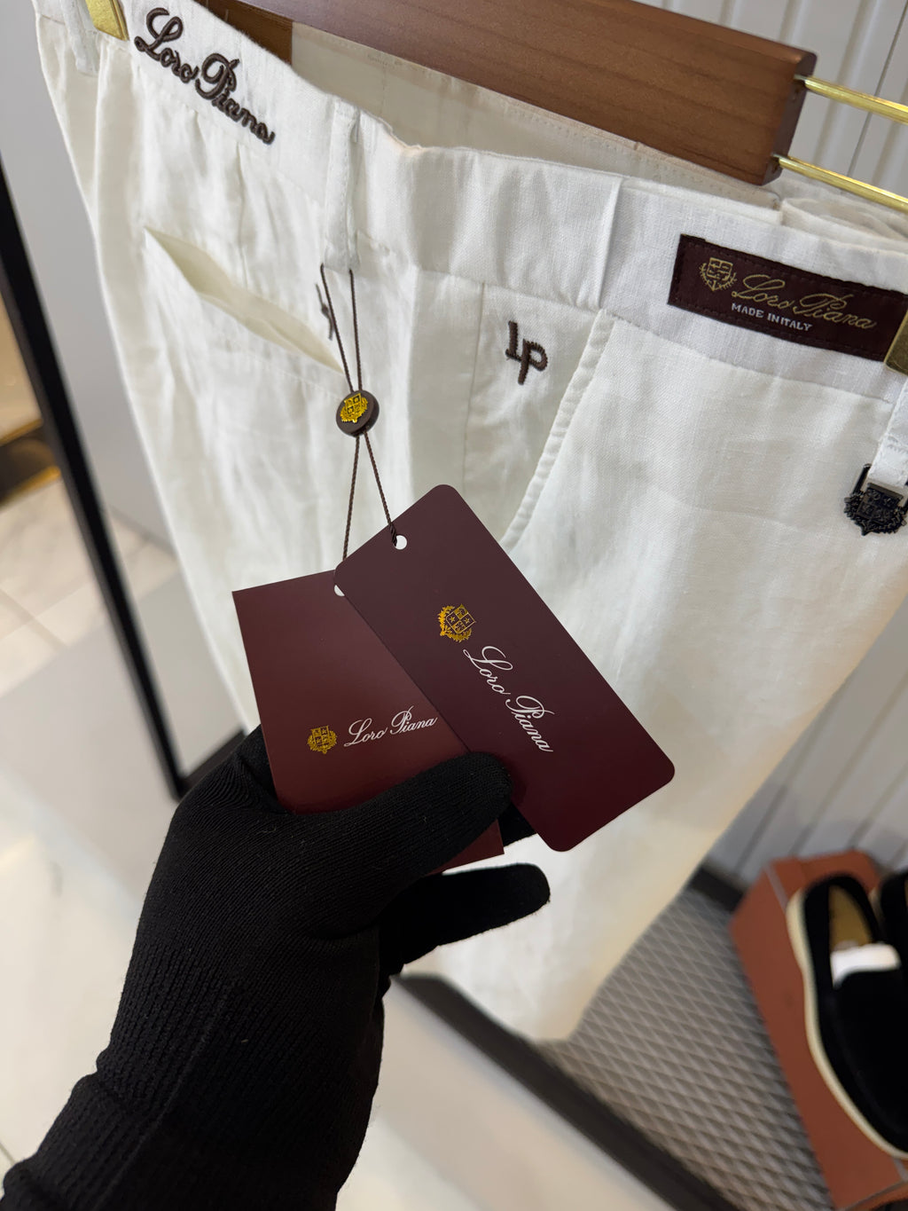 Loro Piana İthal Keten Şort