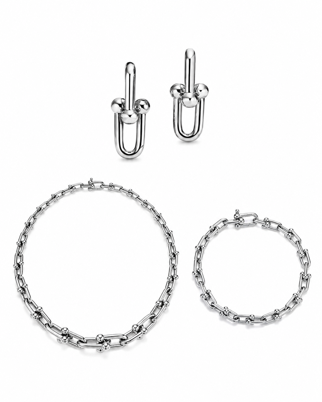 Tiffany Hardwear Silver Set