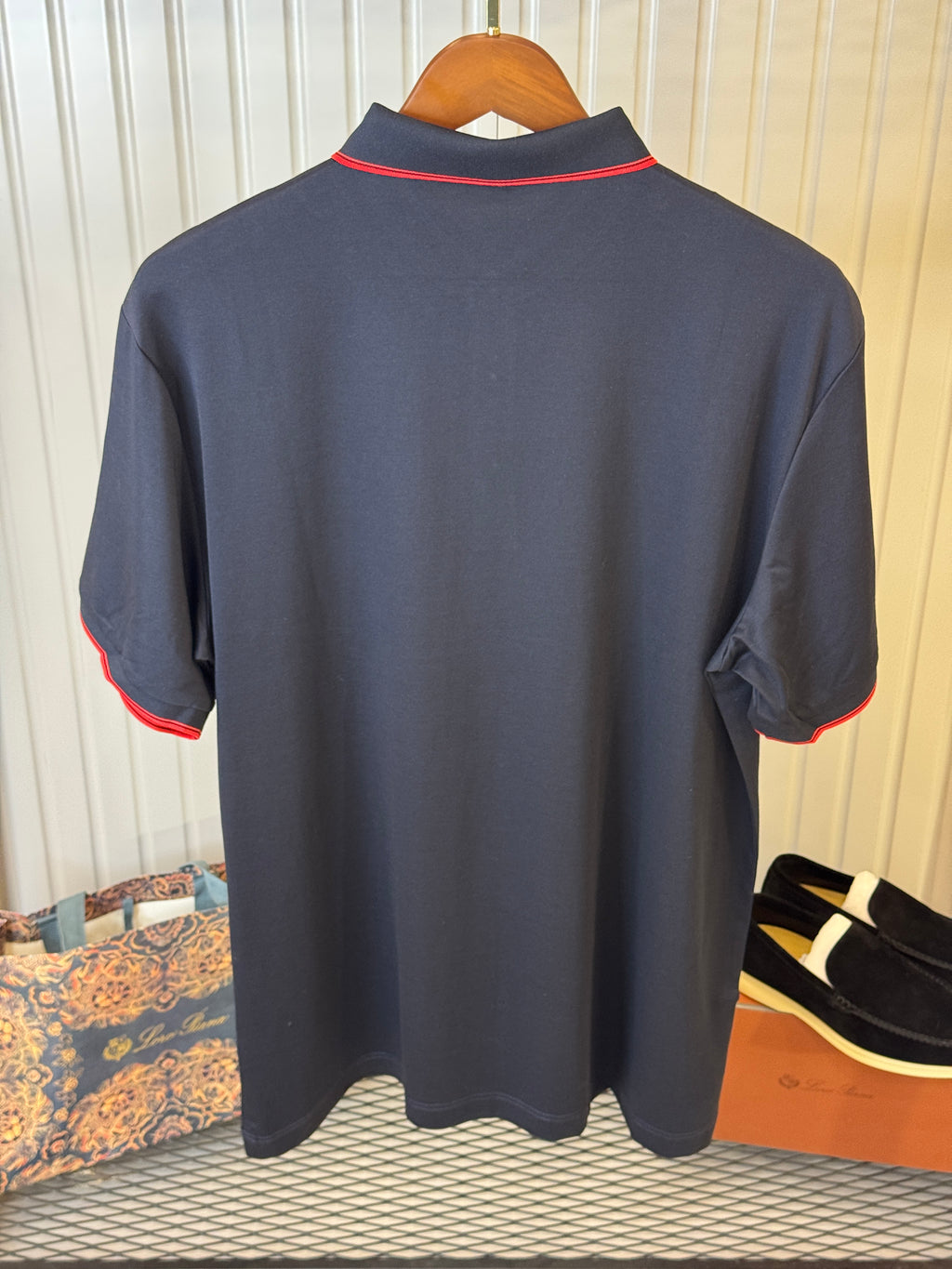 Gucci İthal Polo T-Shirt Lacivert