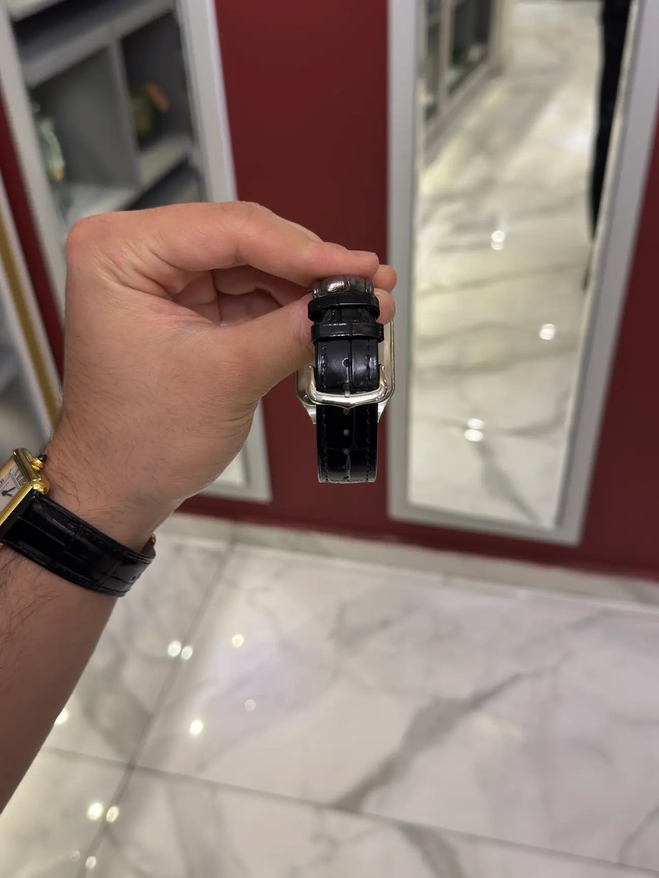 Cartier Santos Dumont White Dial