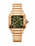 Cartier Santos Green Dial Large