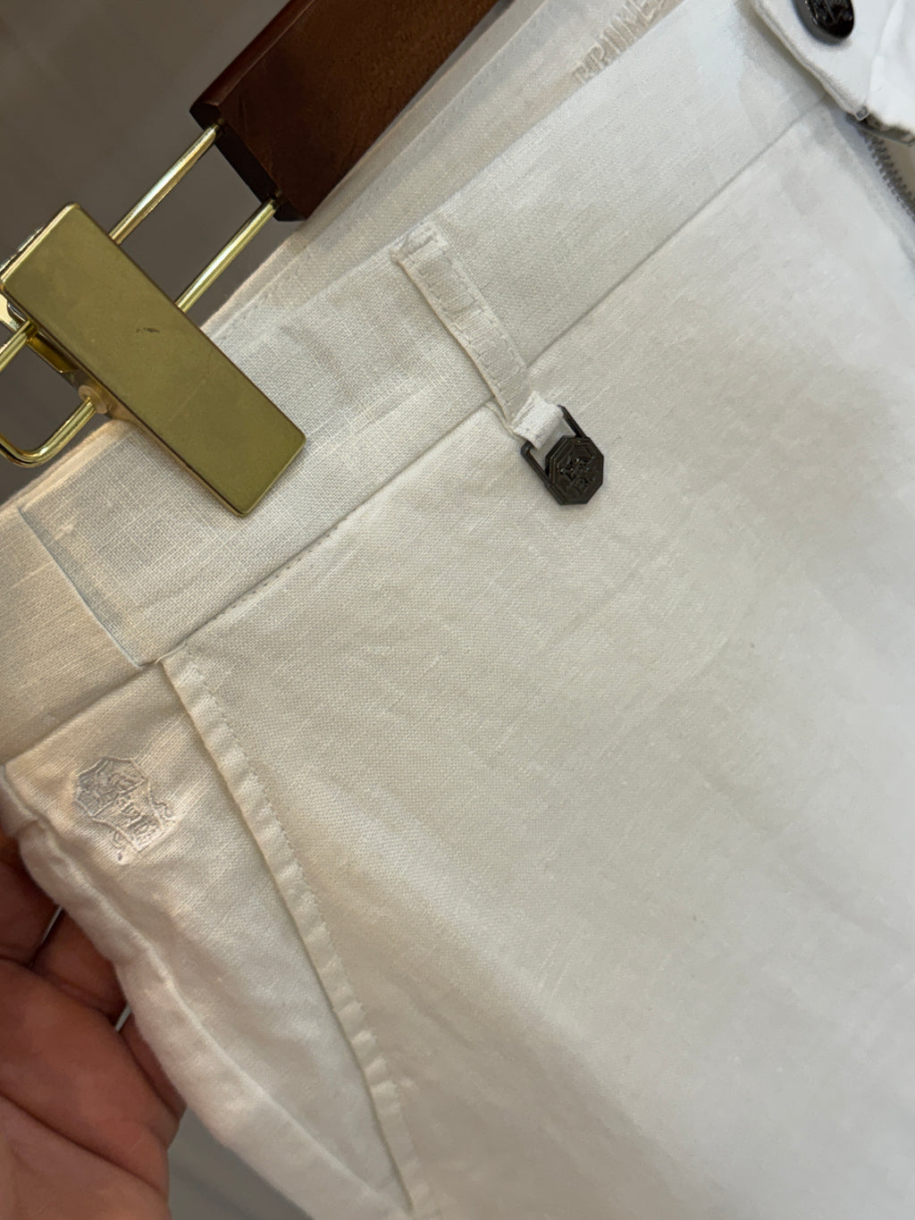 Brunello Cucinelli İthal Keten Pantolon