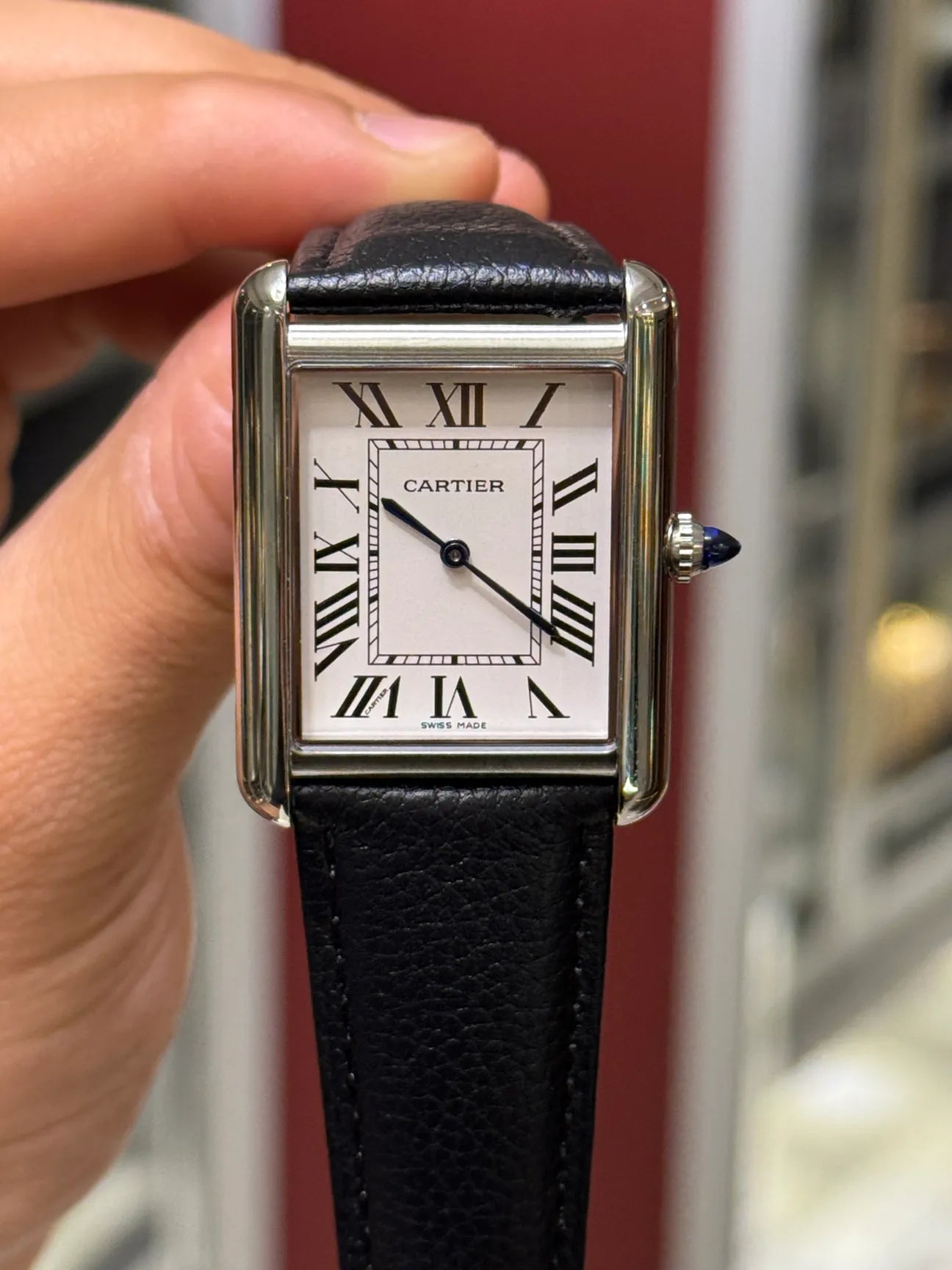 Cartier Tank Must Togo Cordon