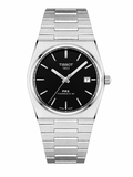 Tissot Prx Powermatic Silver Cordon Black Dial