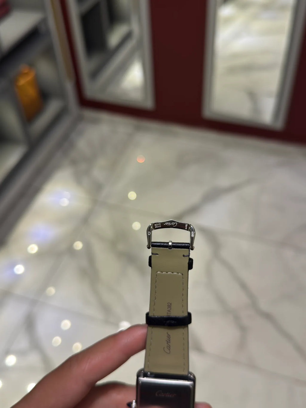 Cartier Tank Must Togo Cordon