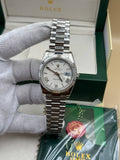 Rolex Daydate White Dial