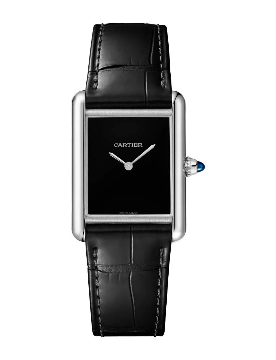 Cartier Tank Must Crocodile Cordon