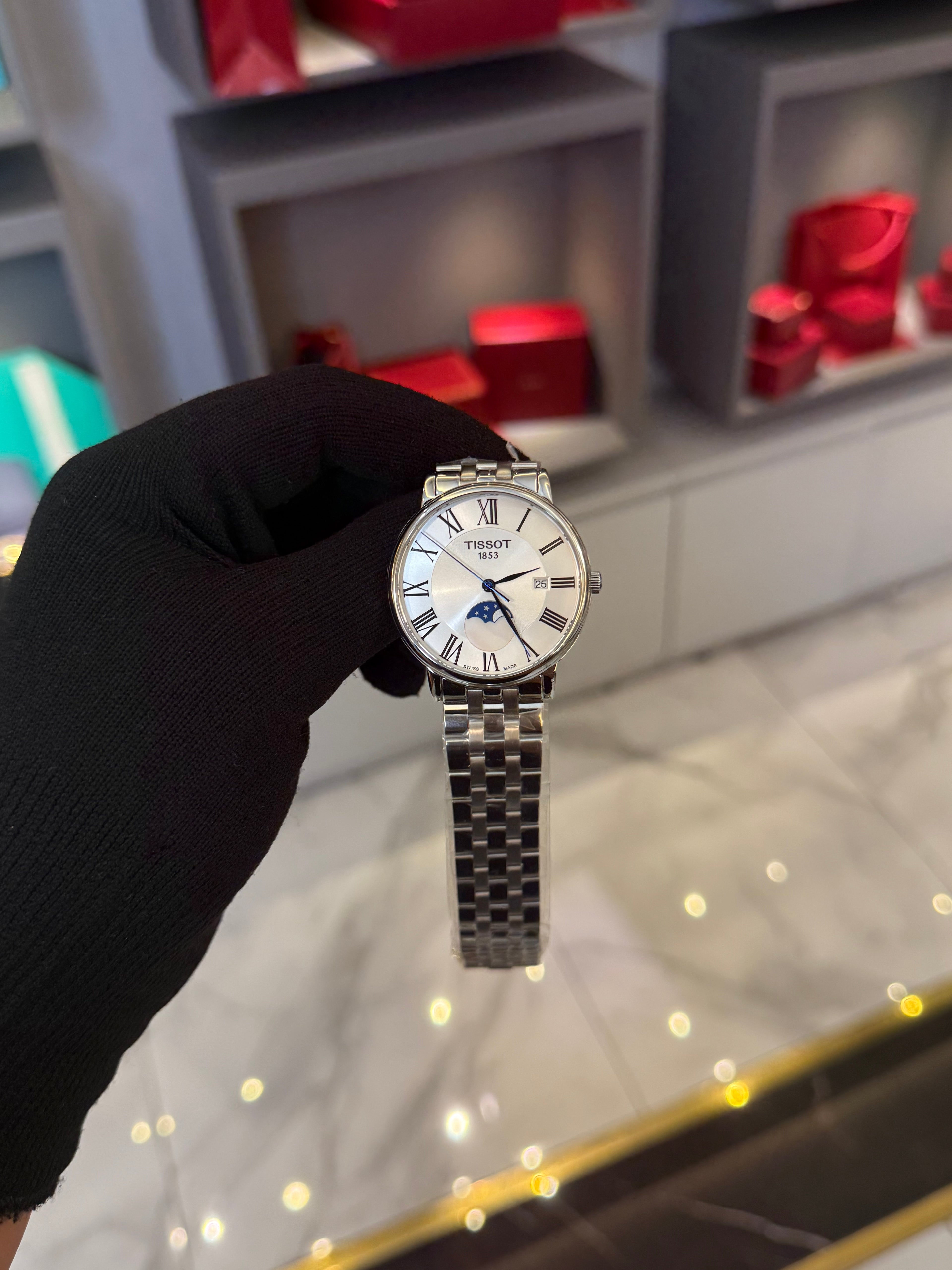 Tissot Silver Cordon White Dial