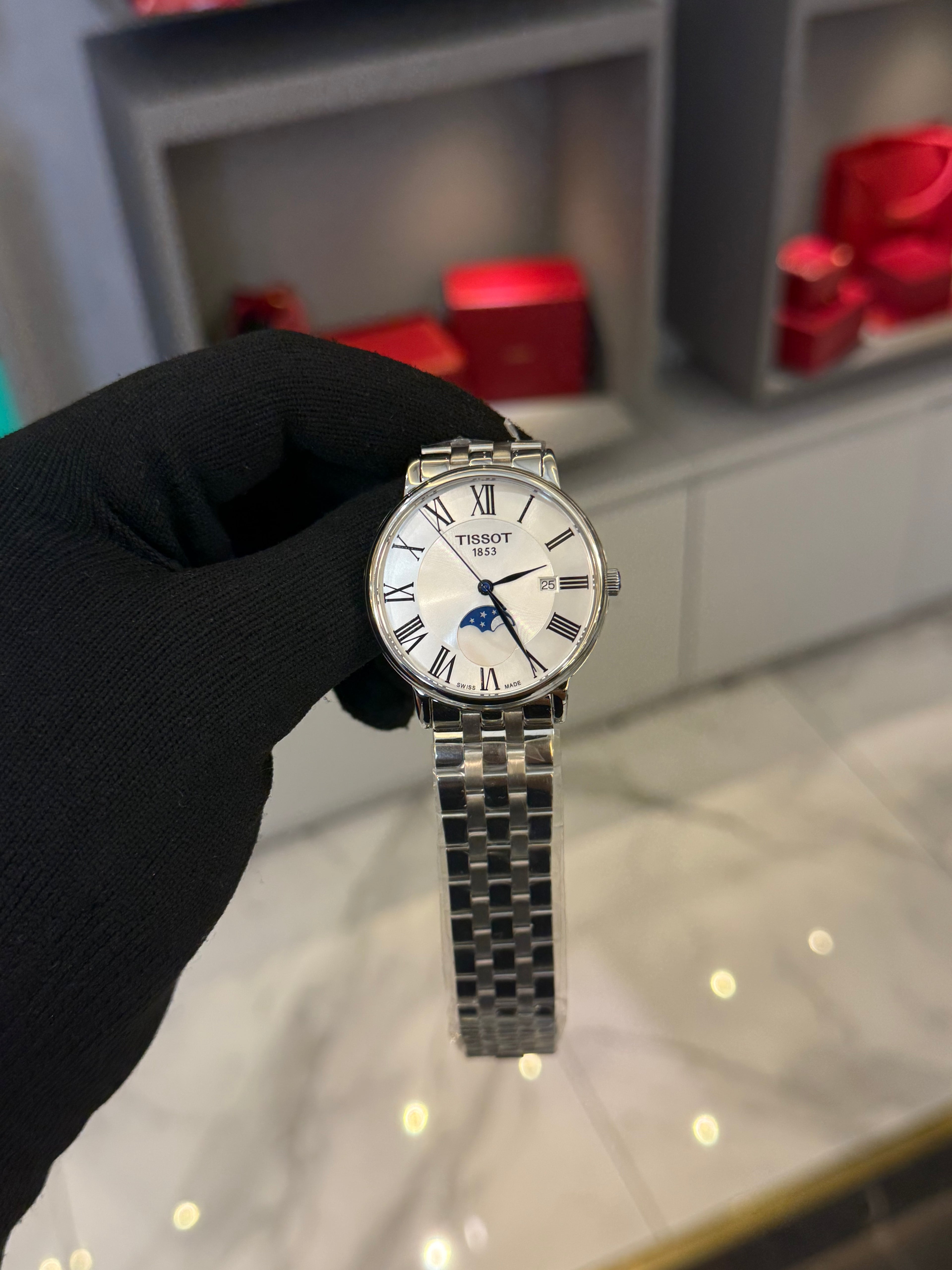 Tissot Silver Cordon White Dial