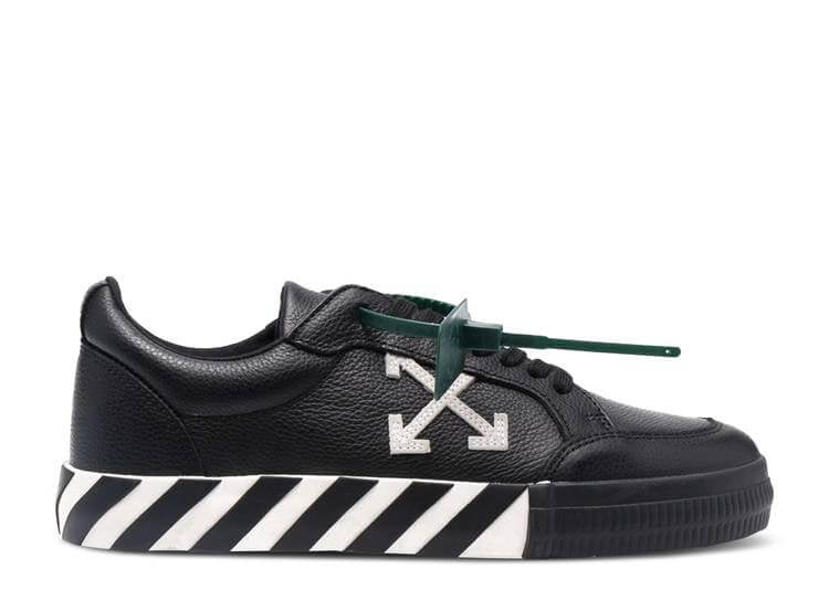 Off-Whıte Vulcanızed Leather Sneakers