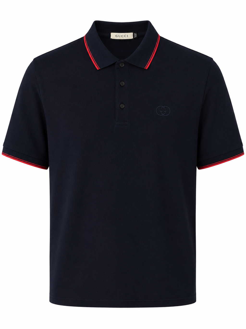 Gucci İthal Polo T-Shirt Lacivert
