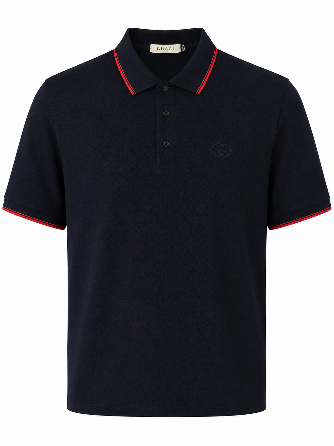 Gucci İthal Polo T-Shirt Lacivert