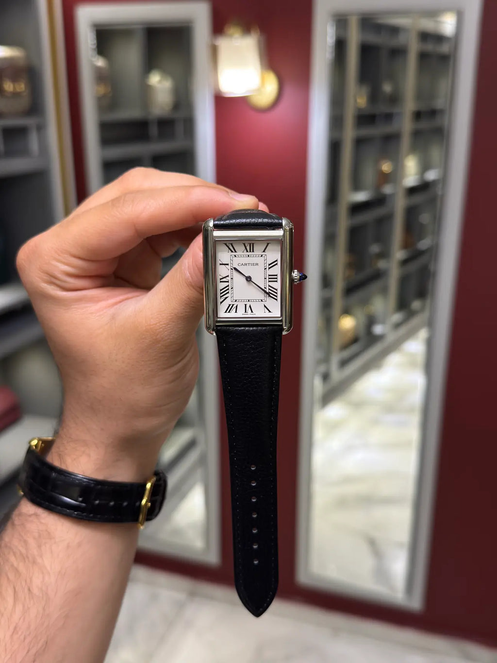 Cartier Tank Must Togo Cordon