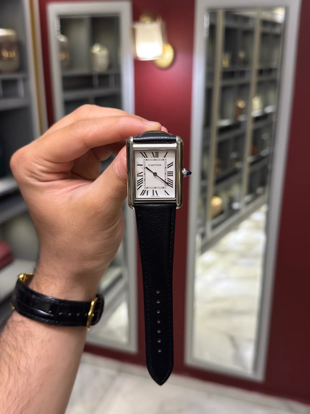 Cartier Tank Must Togo Cordon