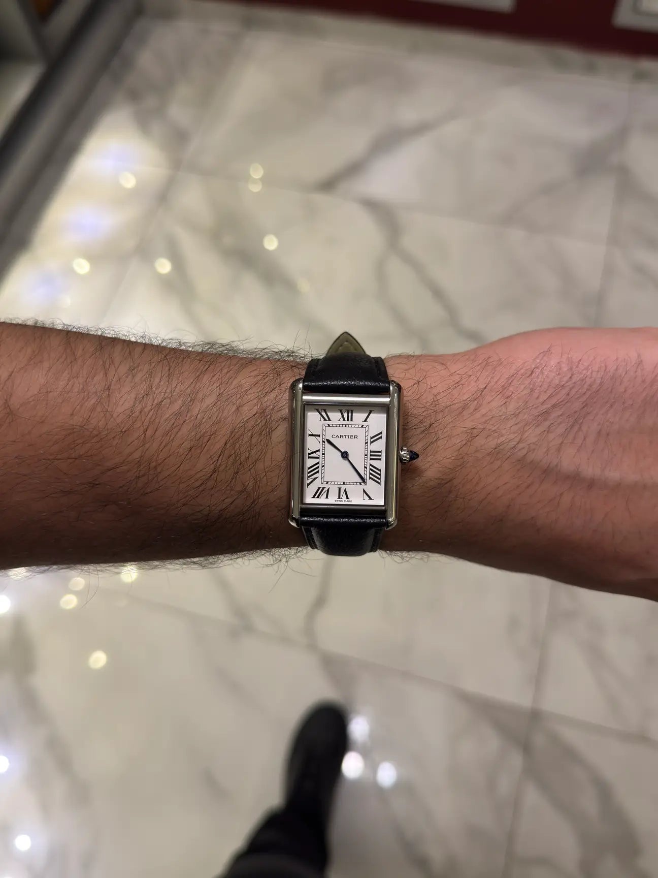Cartier Tank Must Togo Cordon