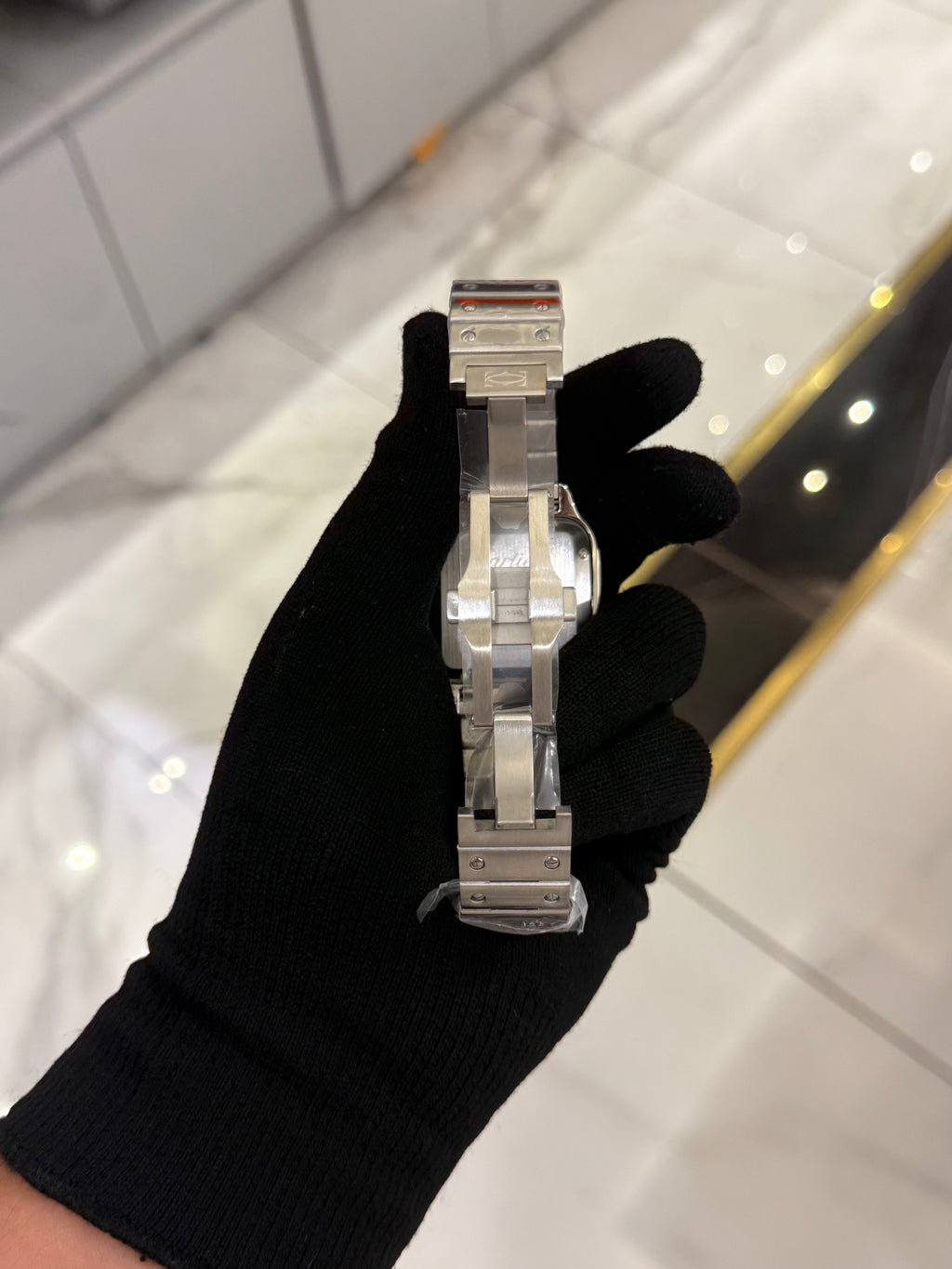 Cartier Santos Green Dial Large