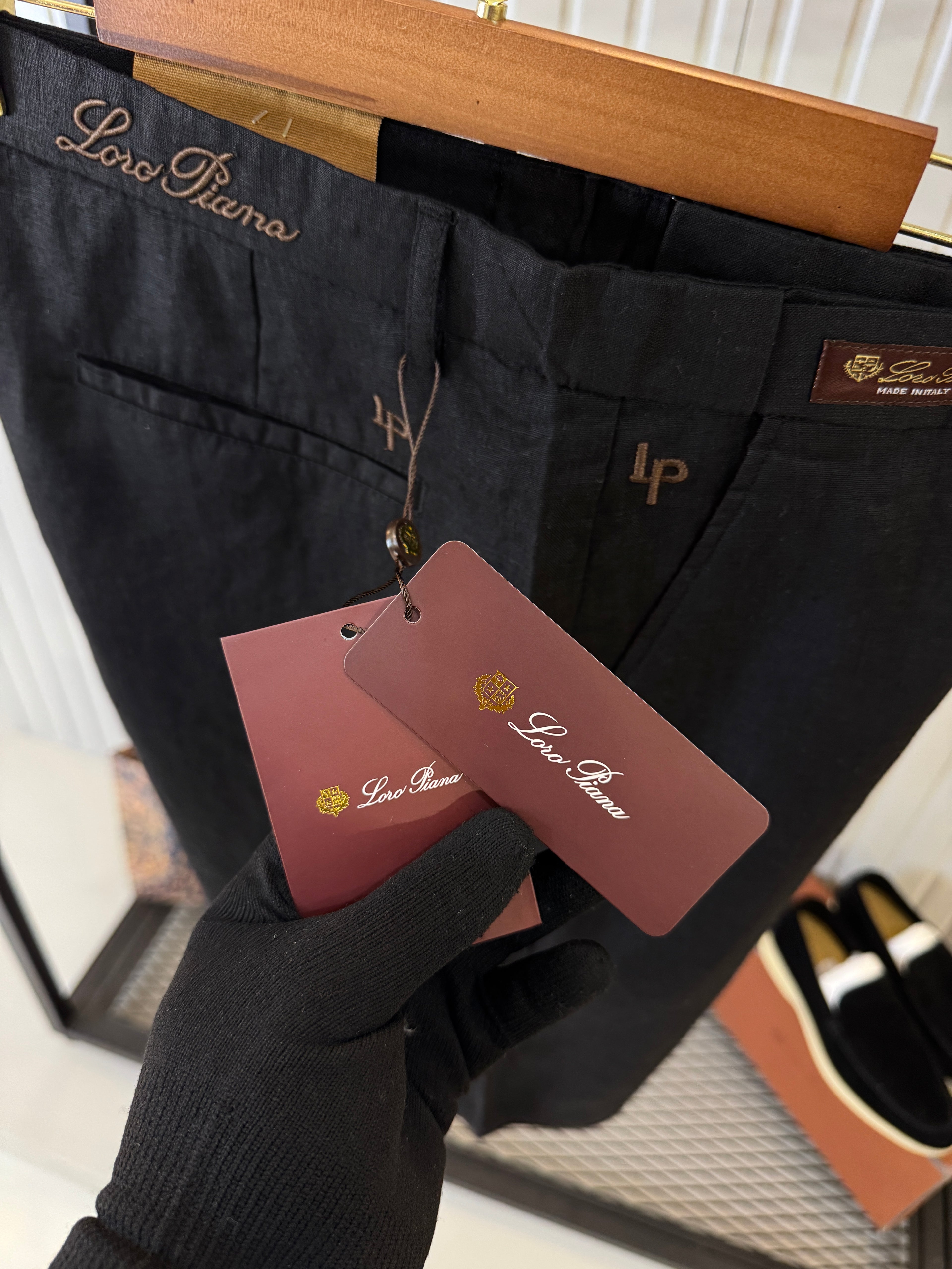 Loro Piana İthal Keten Şort