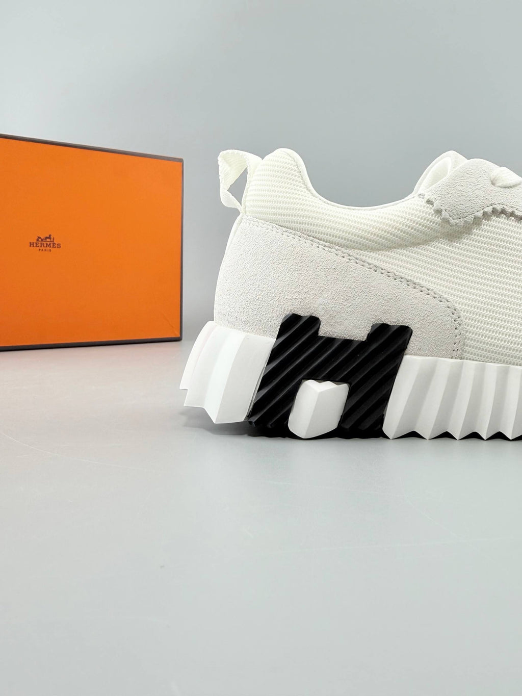 Hermes Bouncing Leather Sneakers