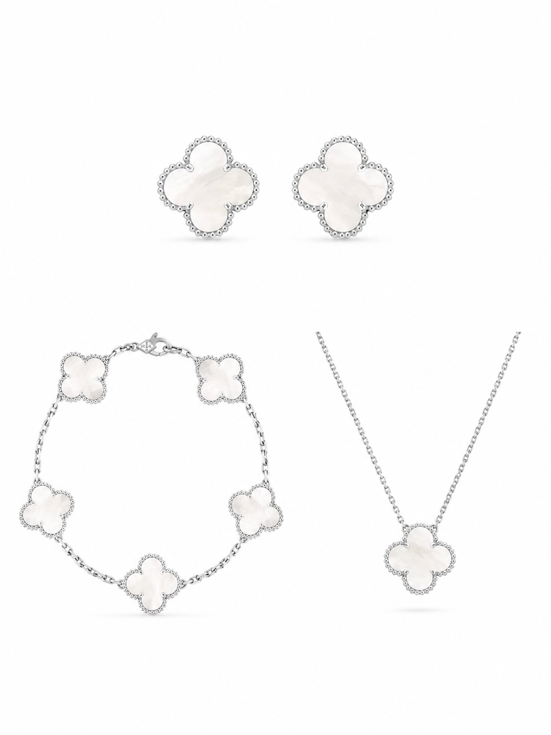 Van Cleef Alhambra Ekru Yonca Set