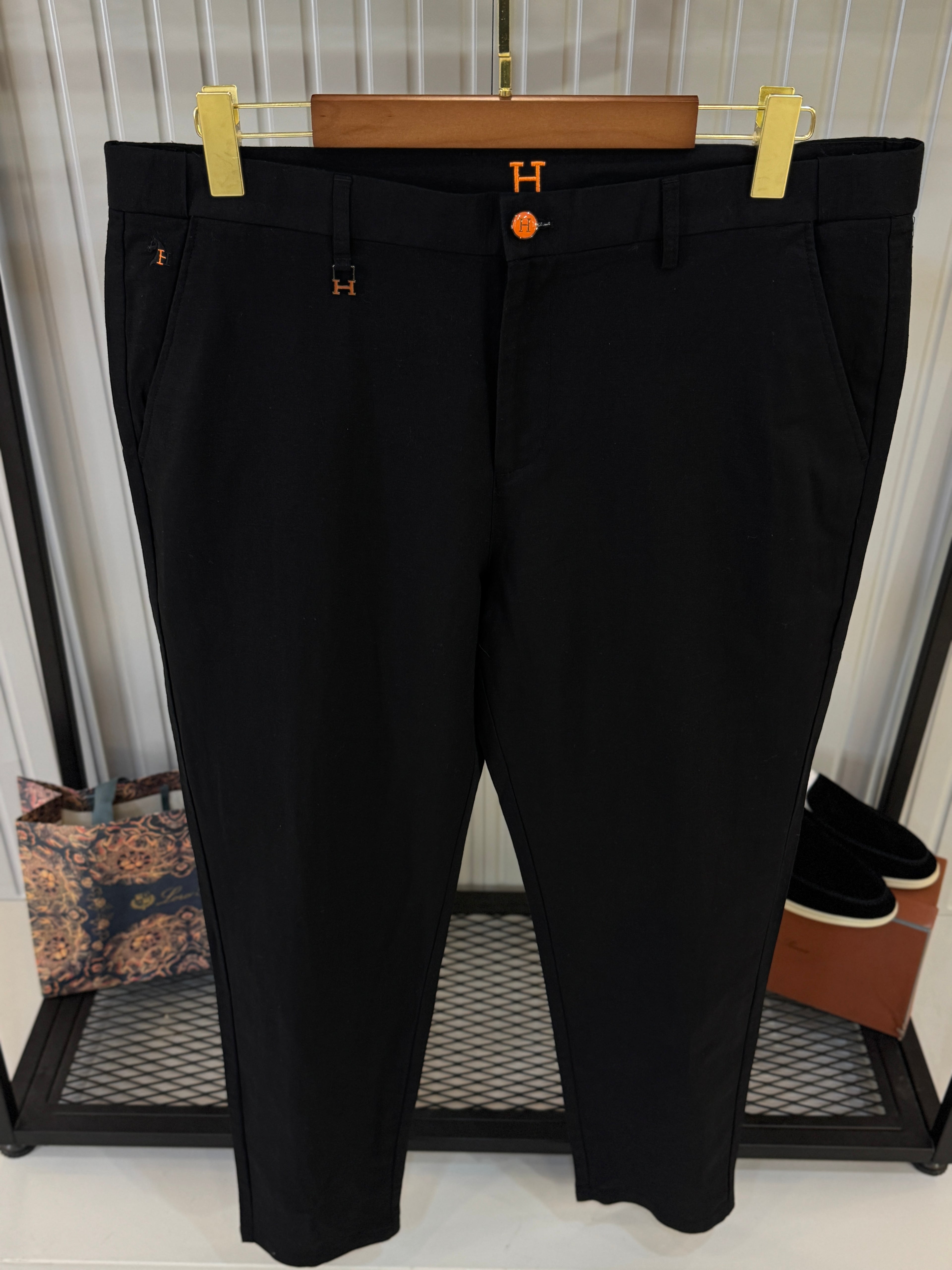 Hermes İthal Keten Pantolon