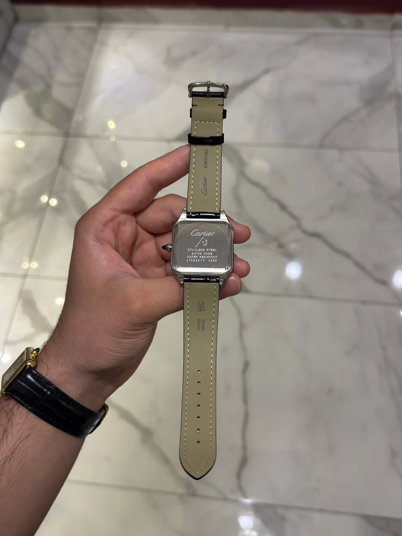 Cartier Santos Dumont White Dial