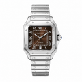 Cartier Santos Brown Dial Large