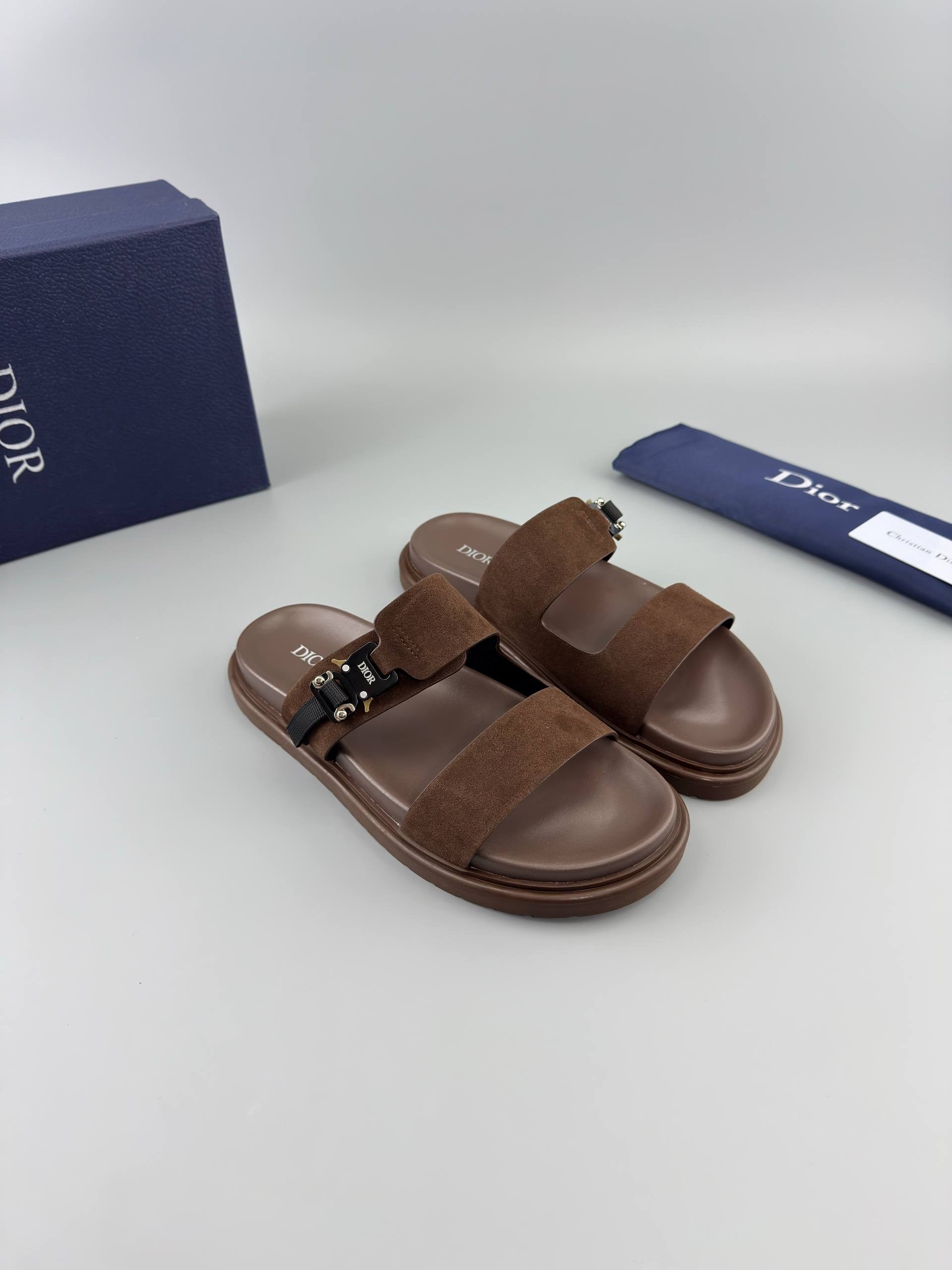 Dior Men Suede Sandal