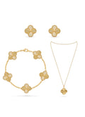 Van Cleef Alhambra Gold Yonca Set