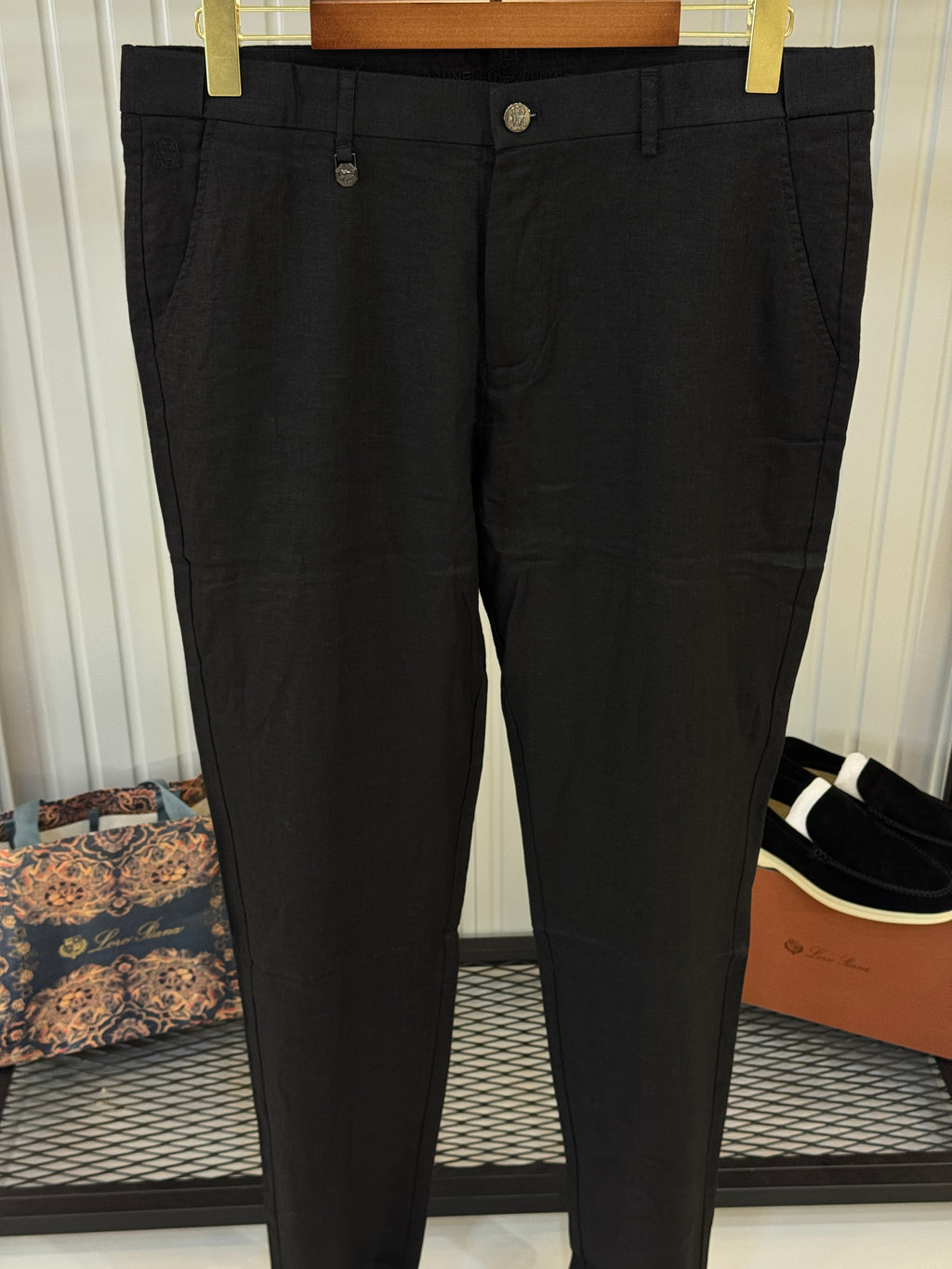 Brunello Cucinelli İthal Keten Pantolon