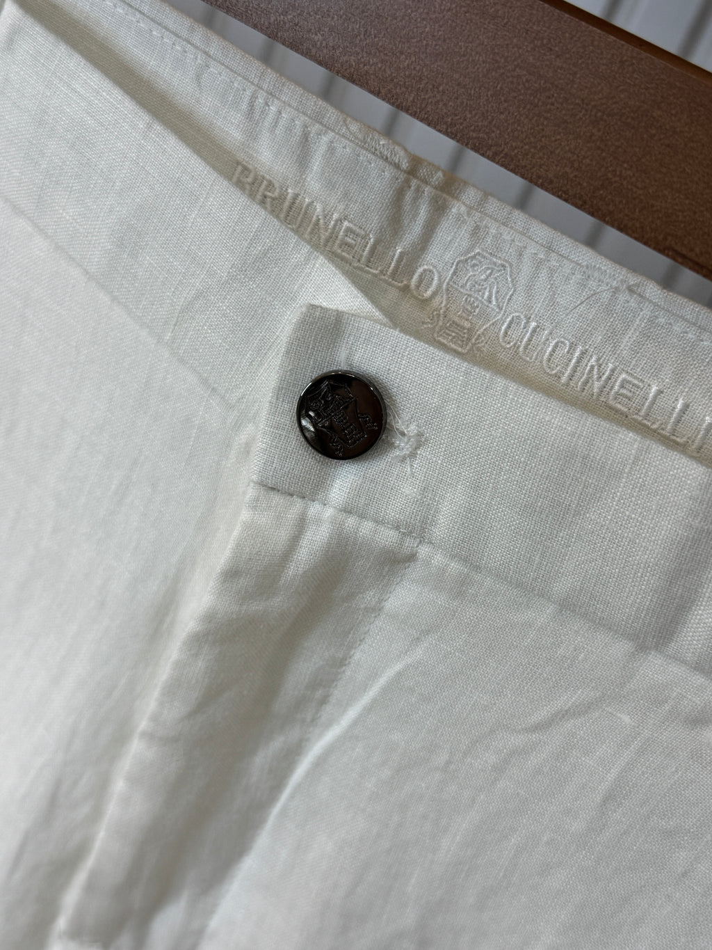 Brunello Cucinelli İthal Keten Pantolon