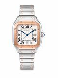 Cartier Santos White Dial Large