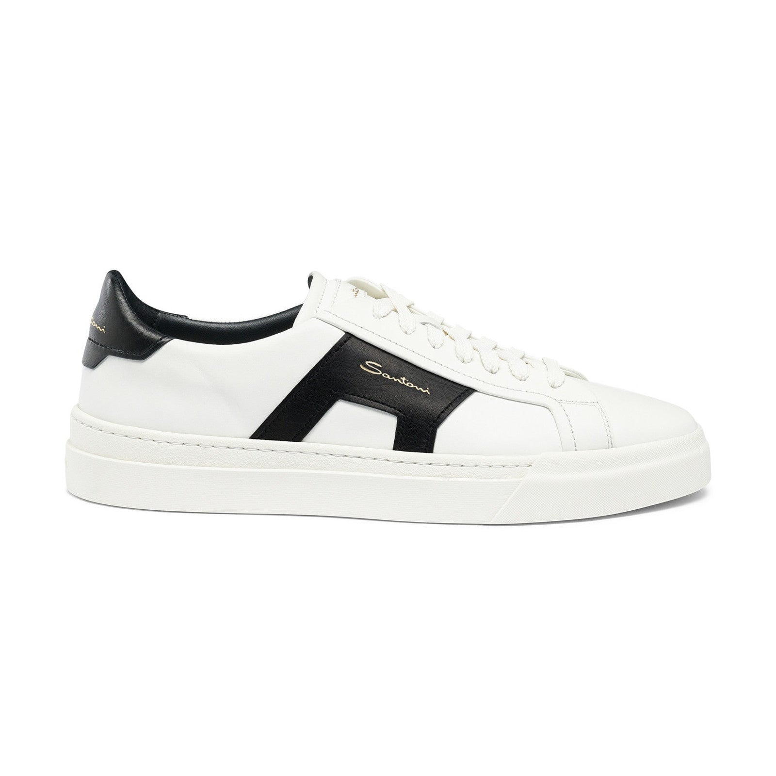 Santoni Classic Leather Sneaker