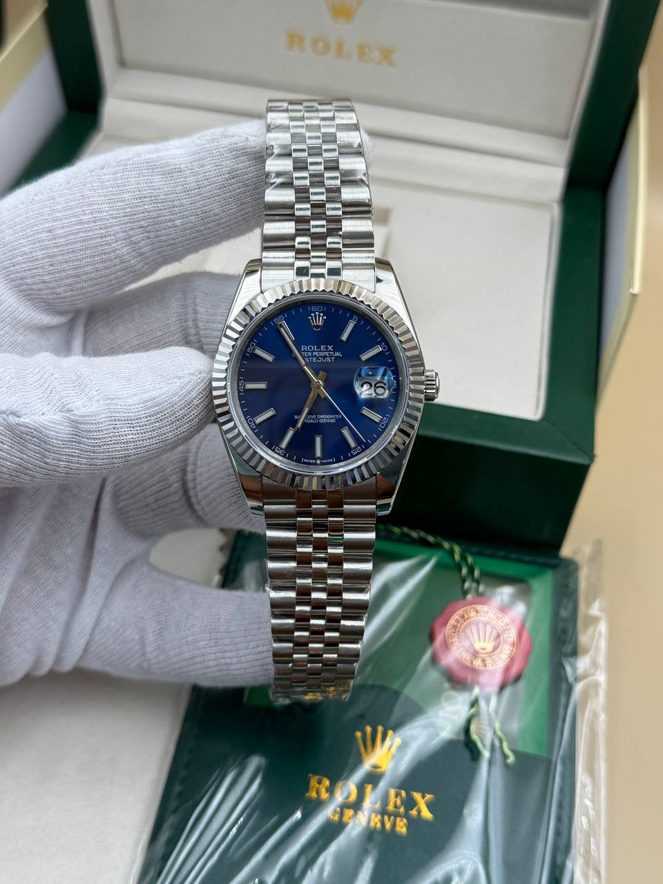Rolex Datejust Blue Dial