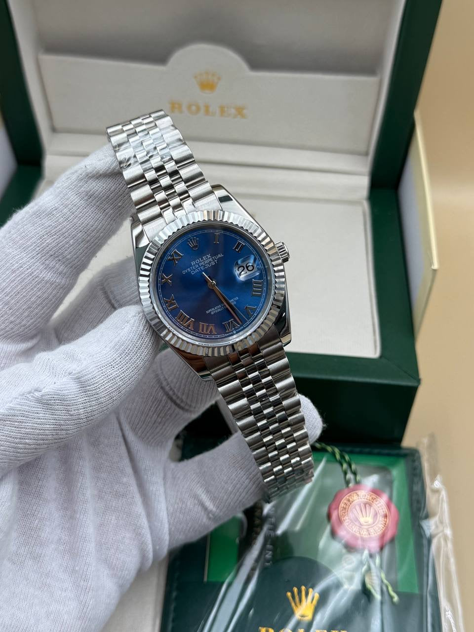 Rolex Datejust Blue Dial