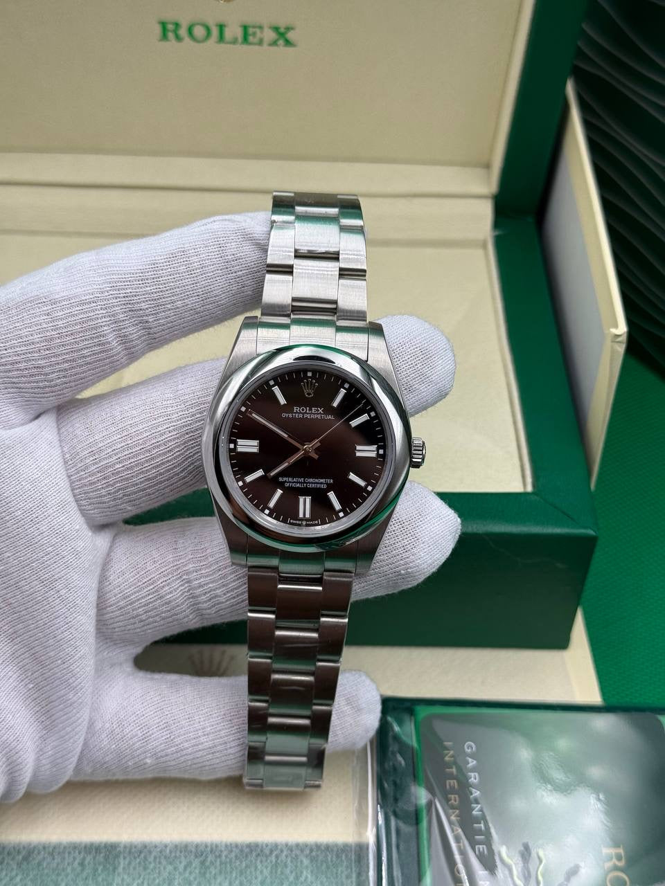 Rolex Oyster Perpetual Black Dial