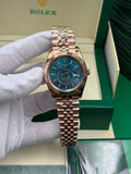 Rolex Sky Dweller Blue-Green Dial Jübile Cordon