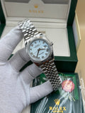 Rolex Datejust White Dial Jübile Cordon