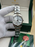 Rolex Datejust White Dial Oyster Cordon