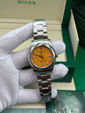 Rolex Oyster Perpetual Orange Dial