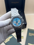 Audemars Piguet Royal Oak Chronograph Tiffany Blue Dial