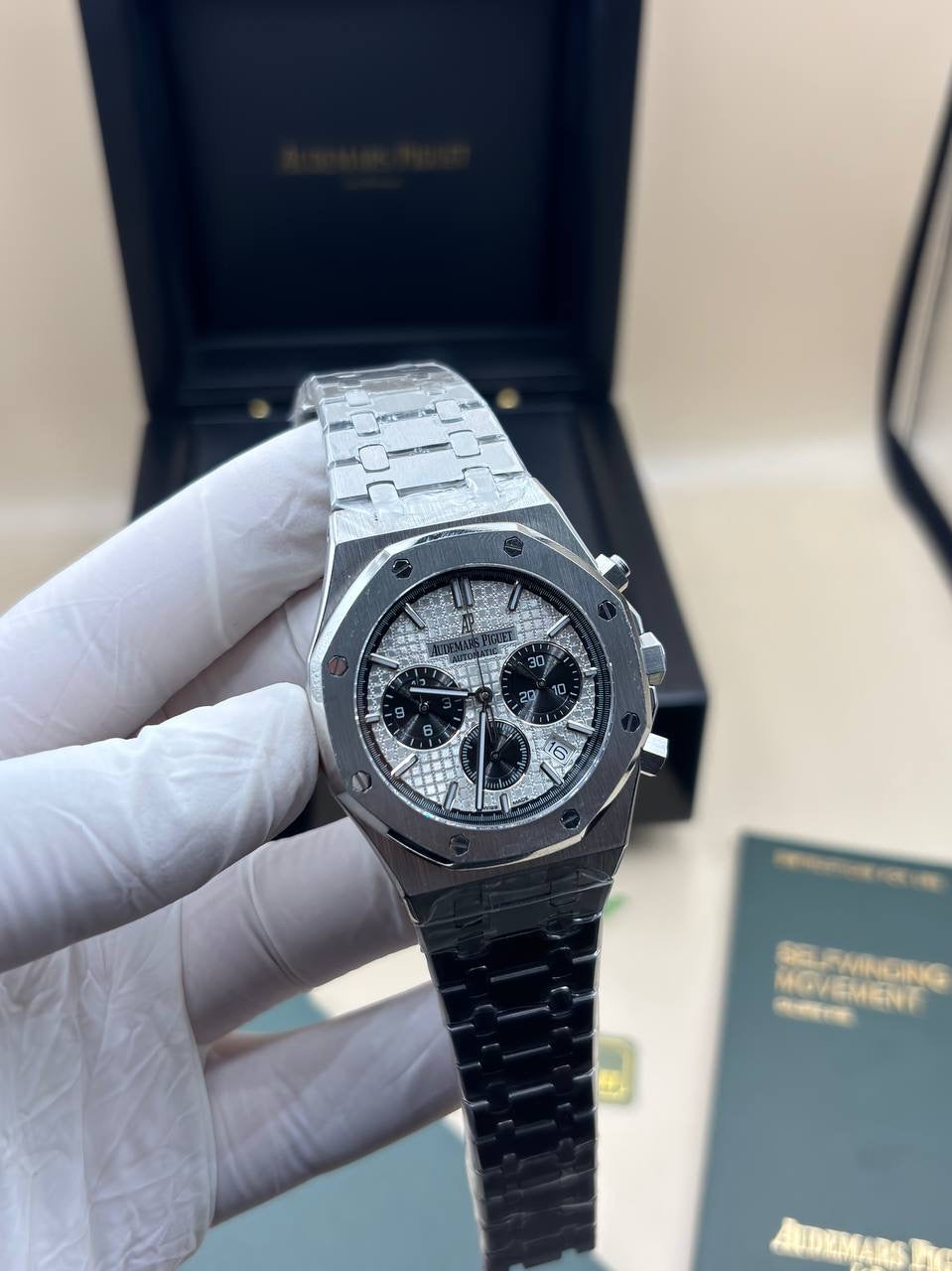 Audemars Piguet Royal Oak Chronograph White Dial