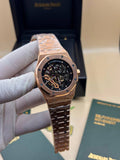 Audemars Piguet Royal Oak Chronograph Black Skeleton Dial