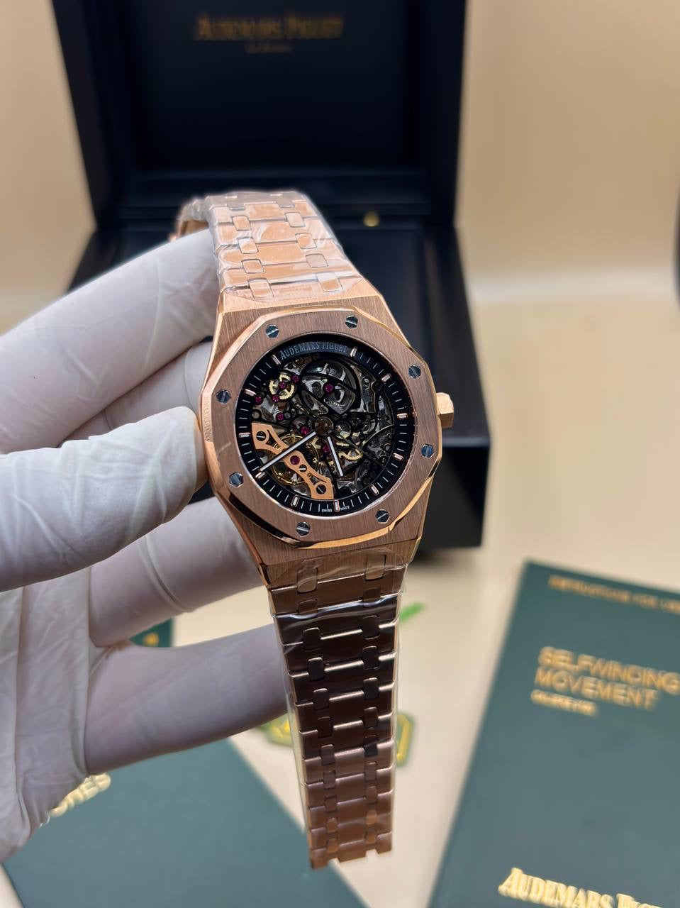 Audemars Piguet Royal Oak Chronograph Black Skeleton Dial