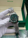 Rolex Sky Dweller Green Dial Jübile  Cordon