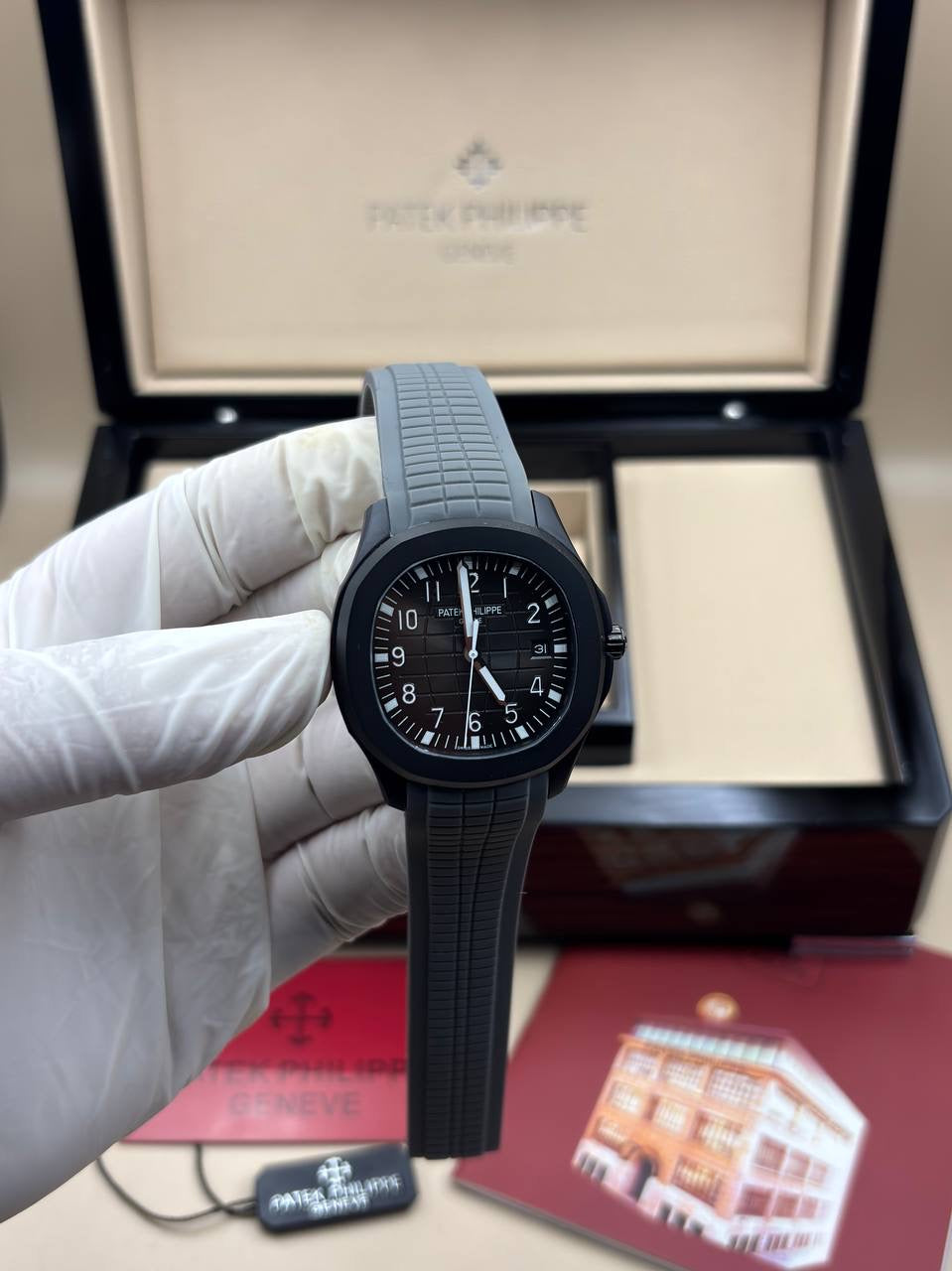 Patek Philippe Aquanaut Black Dial