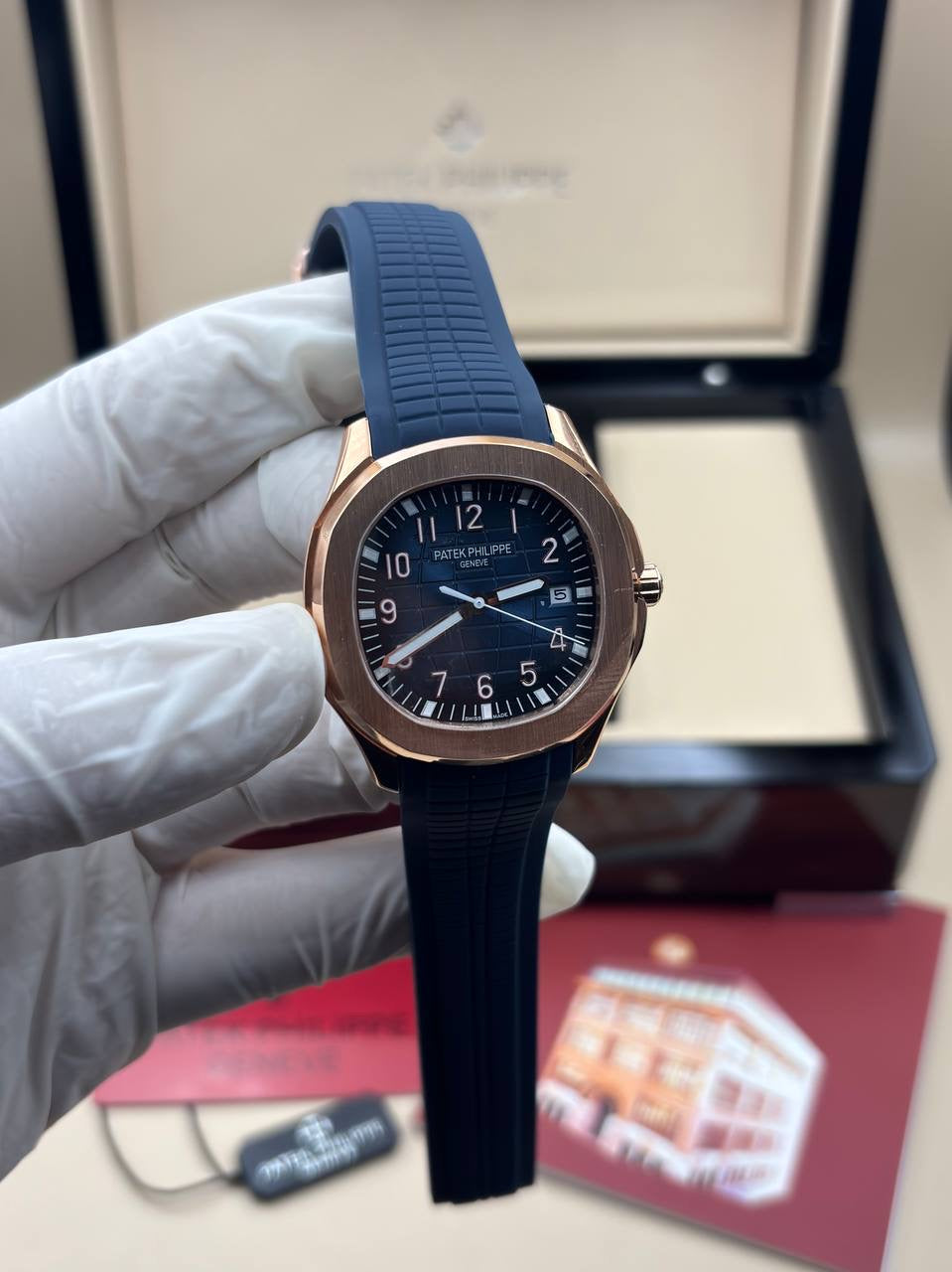 Patek Philippe Aquanaut Blue Dial